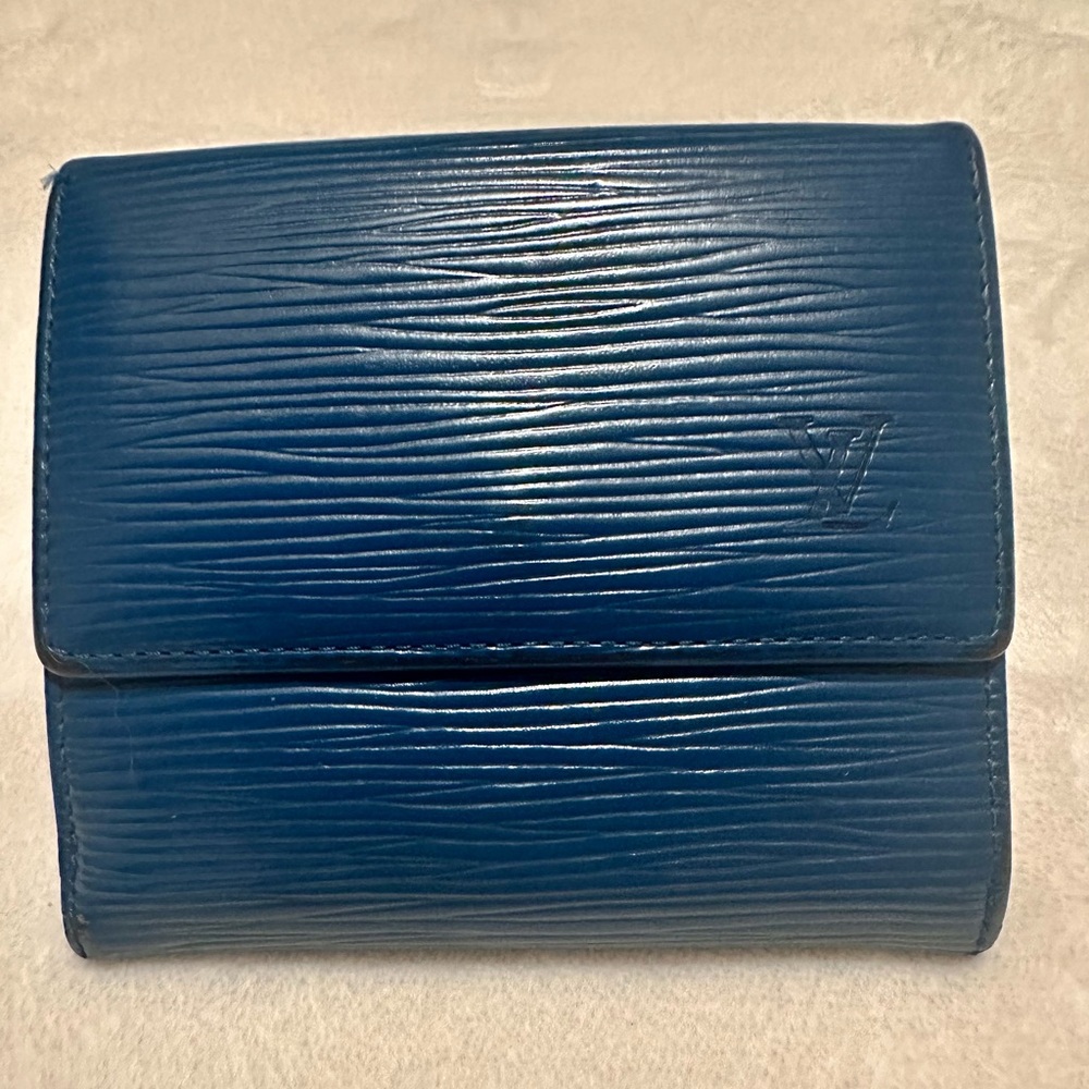LOUIS VUITTON EPI Vintage Epi Leather Elise Wallet